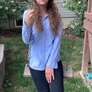 J. Crew Boy Fit Long Sleeve Shirt